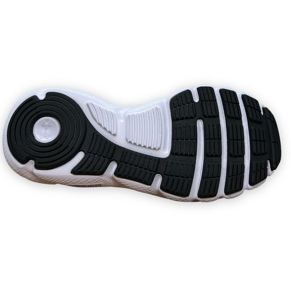 Under Armour Womens Charged Assert 9 White Black Size 6 Running Shoes Women - Picture 6 of 12